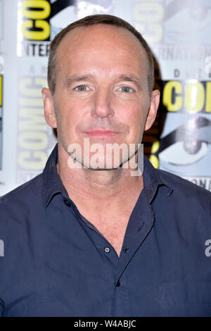 Clark Gregg at the Photocall for the ABC TV series 'Marvel's Agents of SHIELD' at the San Diego Comic-Con International 2019 at the Hilton Bayfront Hotel. San Diego, 19.07.2019 | usage worldwide Stock Photo