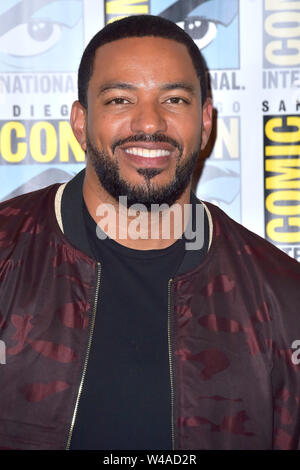 Laz Alonso at the Photocall for the Amazon Prime Video TV series 'The Boys' at the San Diego Comic-Con International 2019 at the Hilton Bayfront Hotel. San Diego, 19.07.2019 | usage worldwide Stock Photo