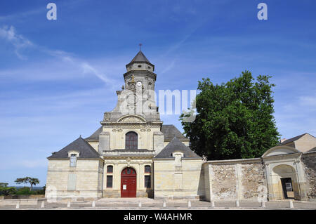 Abbey, Saint-Florent-le-Vieil, France, Europe Stock Photo