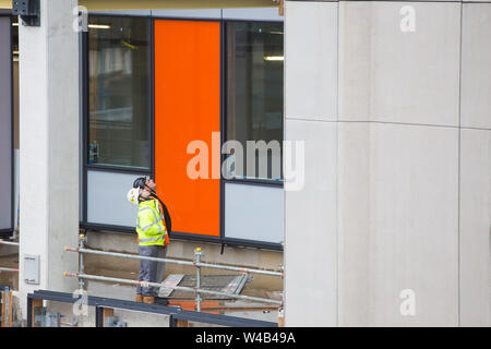 Guy's Cancer Centre under construction Stock Photo