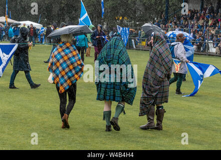 Oban, All Under One Banner independence march - 2019 Stock Photo