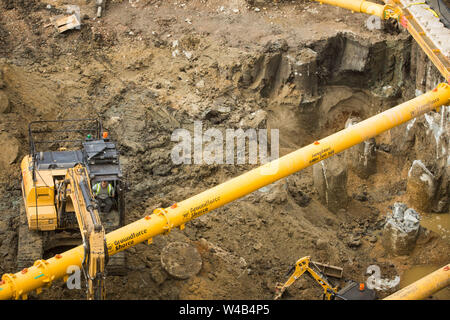 Guy's Cancer Centre under construction Stock Photo