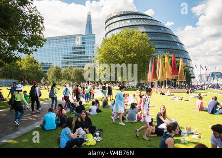 Potters Fields Park Stock Photo