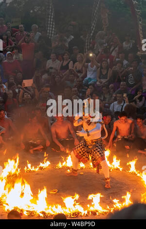 Hanuman on Fire Stock Photo