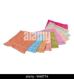 Kitchen towel on a white background Stock Photo