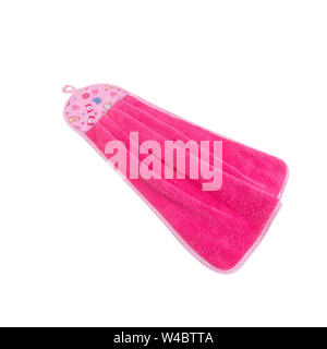 Kitchen towel on a white background Stock Photo