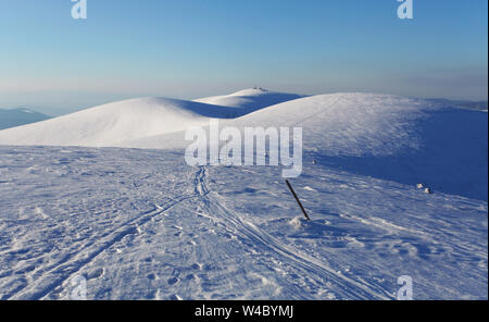 Ostredok and Krizna peak Stock Photo