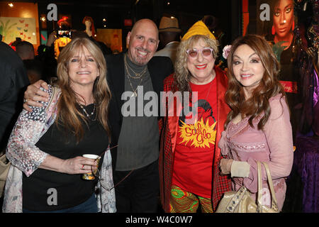 The Hollywood Museum's A Pointer Sister “Ever After” Exhibit Opening: Celebrating 50 years of the Pointer Sisters at the Hollywood Museum in Hollywood, California on June 20, 2019 Featuring: Susan Olsen, Guest, Allee Willis, Judy Tenuta Where: Los Angeles, California, United States When: 21 Jun 2019 Credit: Sheri Determan/WENN.com Stock Photo