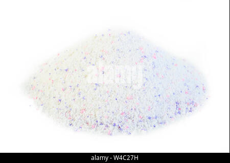 Washing powder isolated on white background Stock Photo