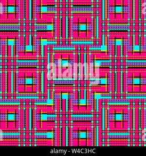 pink and blue polygons abstract geometric background vector illustration Stock Vector
