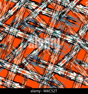 abstract elements on an orange background Stock Vector