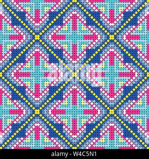 bright colored small colored balls seamless pattern Stock Vector