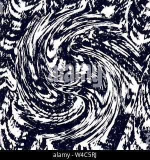 colored graffiti stains on a black background grunge texture Stock Vector