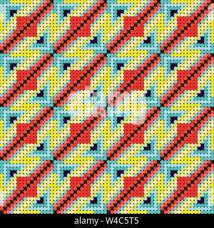 colored small colored balls seamless pattern Stock Vector