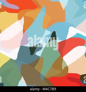 abstract geometric objects graffiti grunge effect Stock Vector