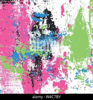 Beautiful abstract gentle graffiti pattern vector illustration Stock Vector