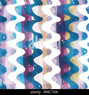 colored lines Graffiti pattern on a black background vector illustration Stock Vector
