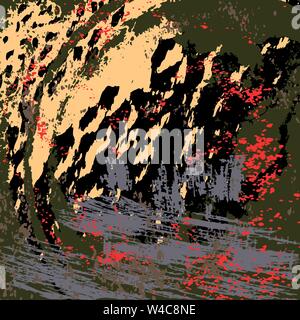 Beautiful abstract graffiti gentle pattern Stock Vector