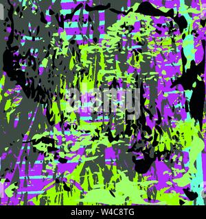 colored abstract pattern graffiti Stock Vector