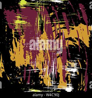 graffiti on a dark background vector illustration Stock Vector