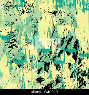 graffiti stains on a black grunge background texture Stock Vector