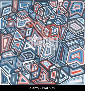 colored polygons beautiful bright geometric background vector illustration Stock Vector