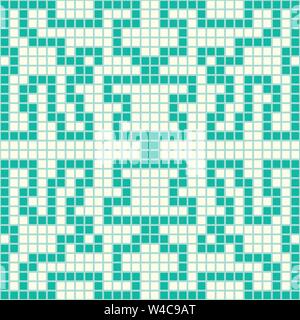 pixels psychedelic abstract geometric pattern Stock Vector