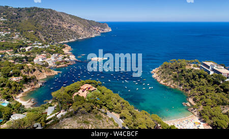 Fornells port, Begur Stock Photo - Alamy