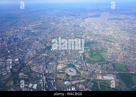 Get West Ham Stadium Aerial View Background