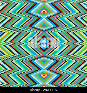 bright circles psychedelic abstract geometric background vector illustration Stock Vector