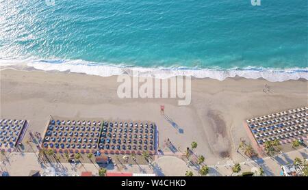 Aerial beach photography Stock Photo