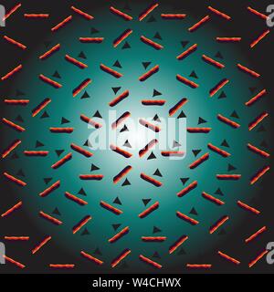 Boat background pattern Stock Vector