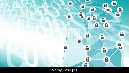 Ai machine learning computer software Stock Vector