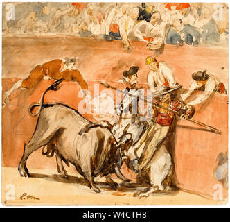 Edouard Manet, Bullfight, painting, 1865-1873 Stock Photo