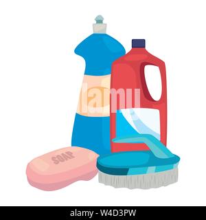 https://l450v.alamy.com/450v/w4d3pw/detergent-disinfection-chemical-soap-brush-cleaning-products-and-supplies-vector-illustration-w4d3pw.jpg