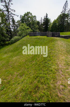 Fort George, Castine, Maine Stock Photo