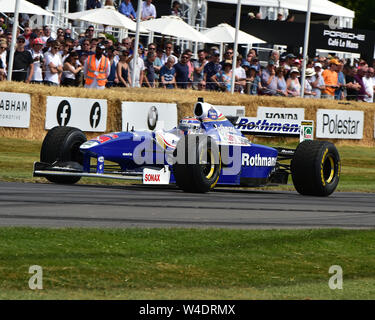 Ted Zorbas, Williams Renault FW19, Goodwood Festival of Speed, Speed Kings, Motorsport's Record Breakers, Festival of Speed, 2019,  Motorsports, autom Stock Photo