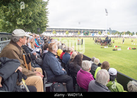 Aachen Deutschland 21st July 2019 Spectators Watch The