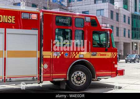 Toronto Fire High-Rise Response Unit. Stock Photo