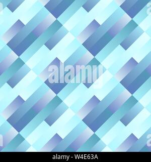 Seamless stripe pattern background design - abstract vector graphic from diagonal stripes Stock Vector