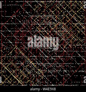 Abstract brushed chambray fabric textured background. Seamless pattern Stock Vector