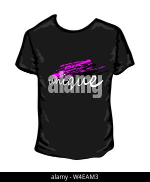 Slogan Unique graphic for print on shirt. Vector illustration Stock Vector