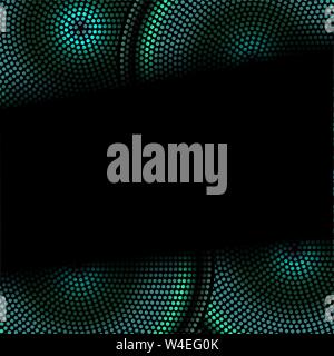 Abstract dotted vector background. Halftone effect Stock Vector