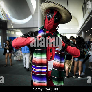 July 21, 2019 - San Diego, CA, U.S - Comic-Con 2019 July 22nd, San Diego CA. (Credit Image: © Dave Safley/ZUMA Wire) Stock Photo