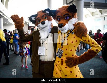 July 21, 2019 - San Diego, CA, U.S - Comic-Con 2019 July 22nd, San Diego CA. (Credit Image: © Dave Safley/ZUMA Wire) Stock Photo