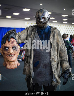 July 21, 2019 - San Diego, CA, U.S - Comic-Con 2019 July 22nd, San Diego CA. (Credit Image: © Dave Safley/ZUMA Wire) Stock Photo