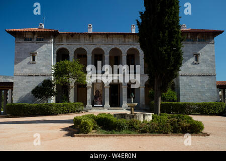 Exterior of the Byzantine Museum in Athens, Greece. Stock Photo