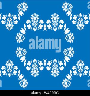Vintage damask pattern, great design for any purposes. Indian paisley pattern vector seamless Stock Vector
