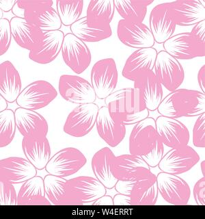 Flowers seamless pattern colorful. Abstract flowers seamless pattern Stock Vector