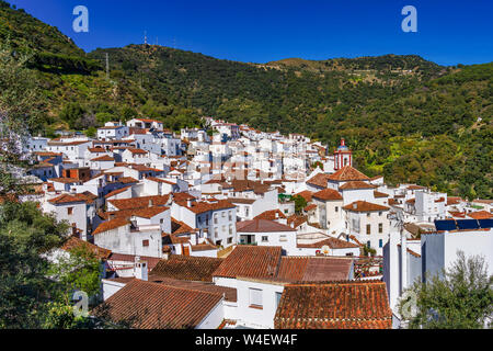 Benarraba white village in Malaga province, Andalusia, Spain in Europe Stock Photo